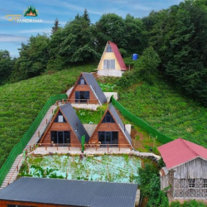 Doğa İçerisinde Göl ve Deniz Manzaralı Bungalov